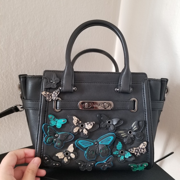 coach butterfly crossbody
